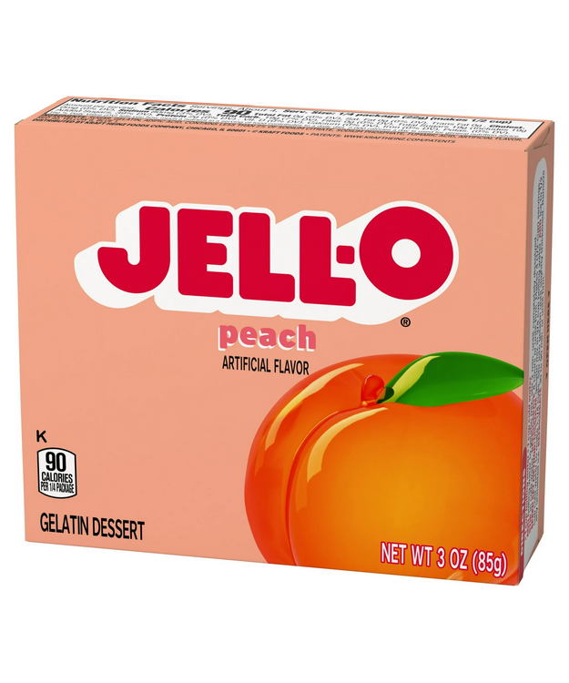 Jell-O Orange / Persikanmakuinen oranssi hyytelöjauhe 85g 