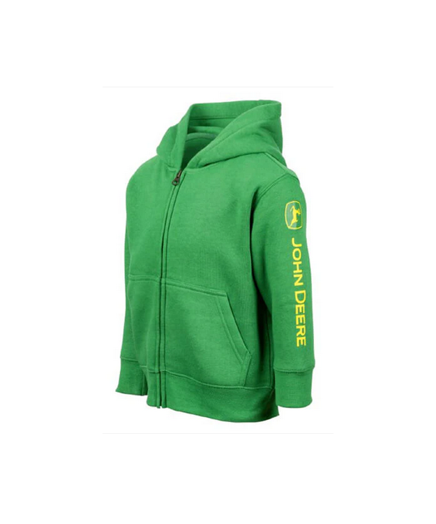 John Deere lasten vetoketjullinen huppari 