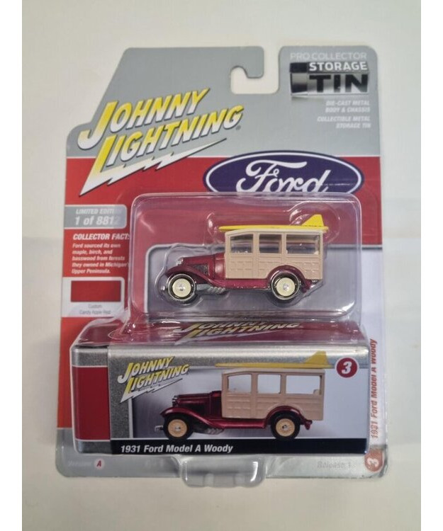 Johnny Lightning -pienoismalli 1931 Ford Model A Woody
