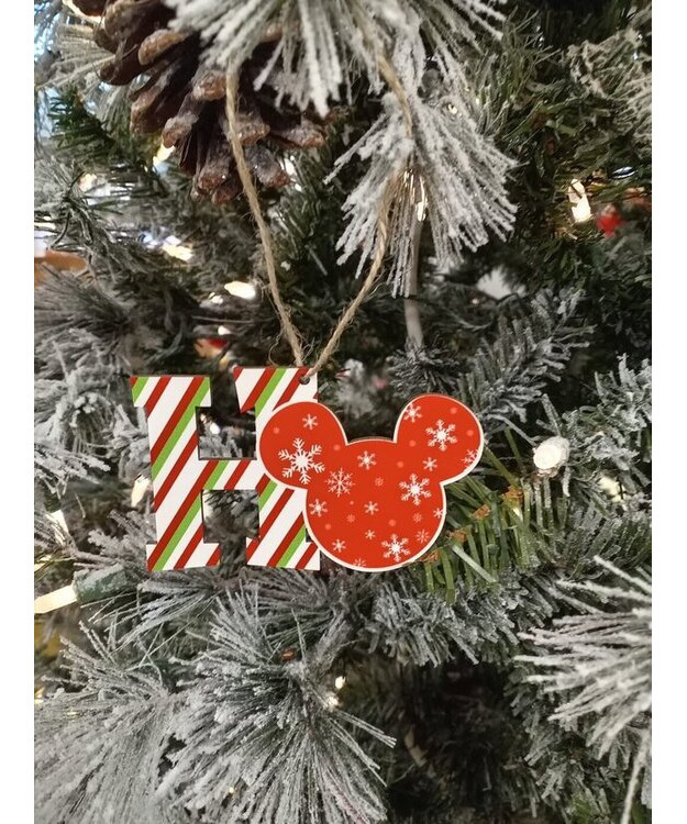 Joulukoriste Disney - Ho punainen