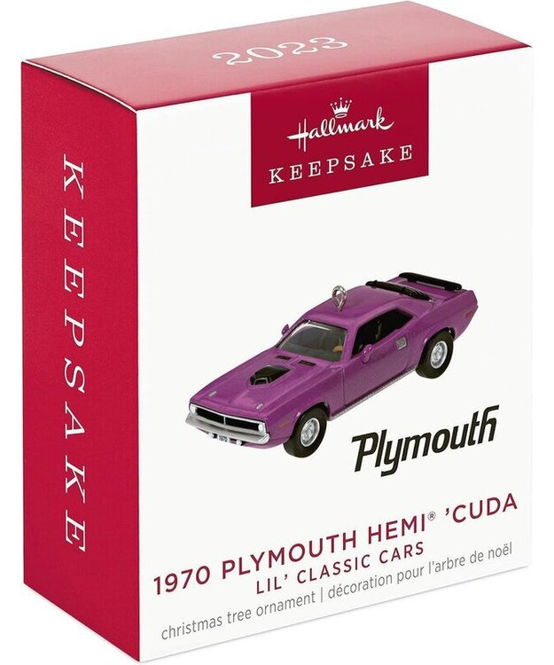 Joulukuusen koriste Hallmark Mini - 1970 Plymouth HEMI 
