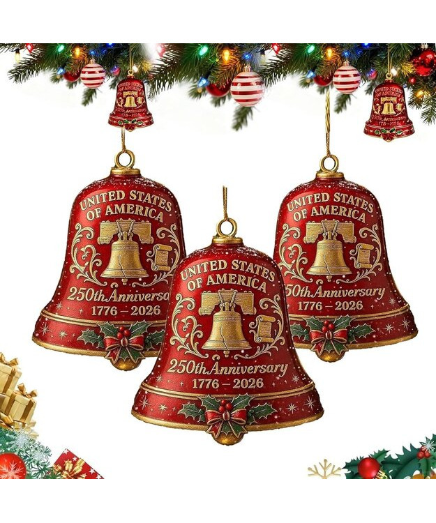 Joulukuusen koriste - Kello USA 250v.