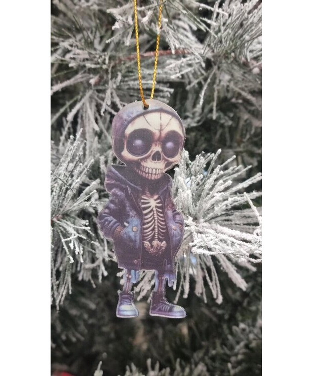 Joulukuusen koriste - Luuranko