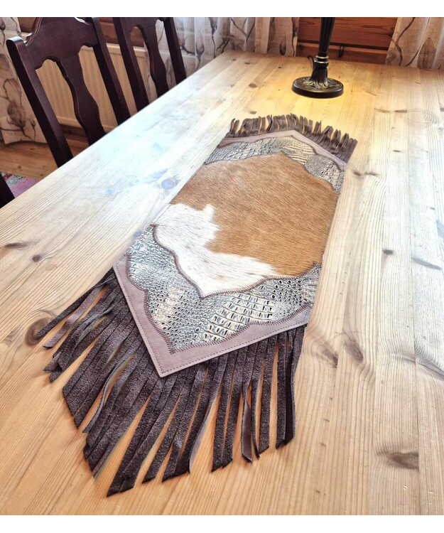 Kaitaliina lehmäntaljasta ruskea 98 cm