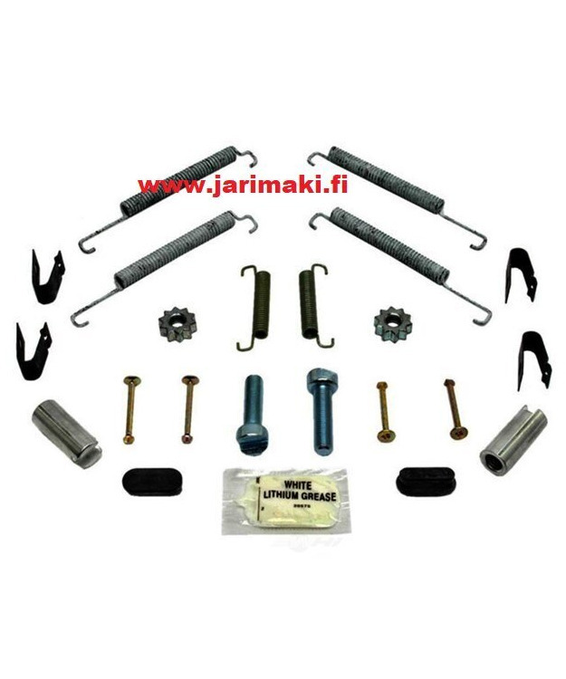 Käsijarrukenkien asennus sarja Ford Superduty 2013-2018