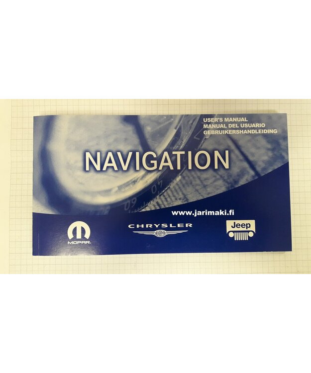 Käsikirja Mopar Navigation Englanti/Ranska/Hollanti 2005-