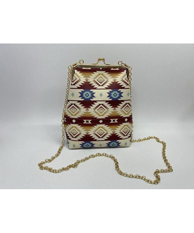 Käsilaukku Aztek Kuvio Beige