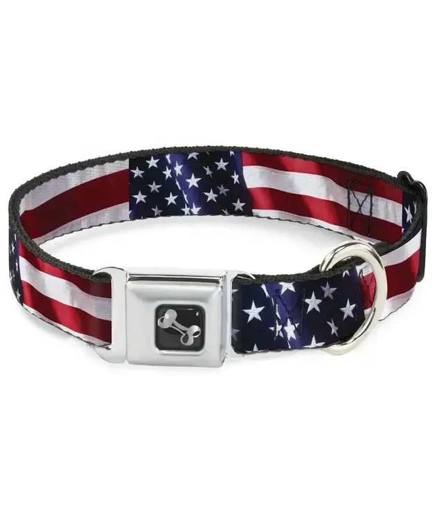 Koiran kaulapanta American Flag