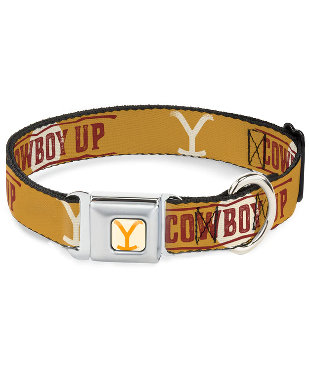 Koiran kaulapanta Yellowstone Cowboy up