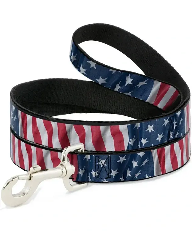 Koiran talutushihna American Flag 4ft.