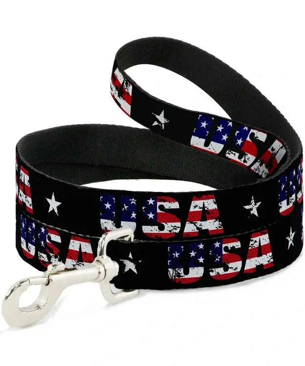 Koiran talutushihna USA tähdet 4ft.