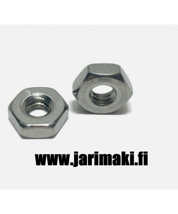 Konekuusiomutteri 10-24 ruostumaton teräs