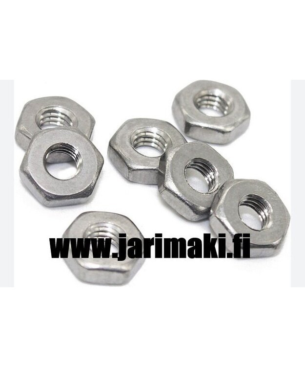 Konekuusiomutteri 10-24 sinkitty teräs