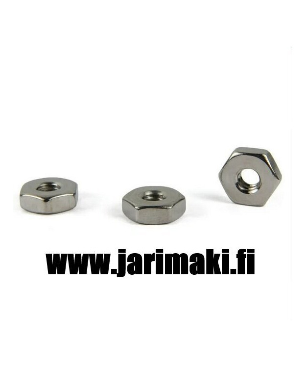 Konekuusiomutteri 4-40 ruostumaton teräs