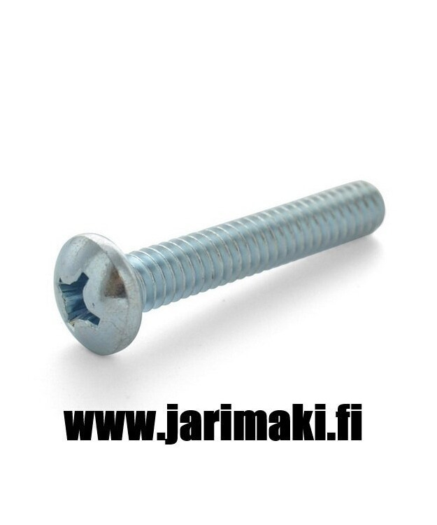 Koneruuvi 10-24X1" sinkitty teräs