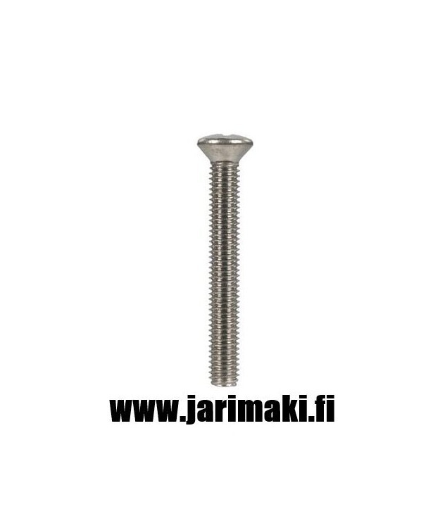 Koneruuvi uppokanta 10-32X1-1/2" ruostumaton teräs 