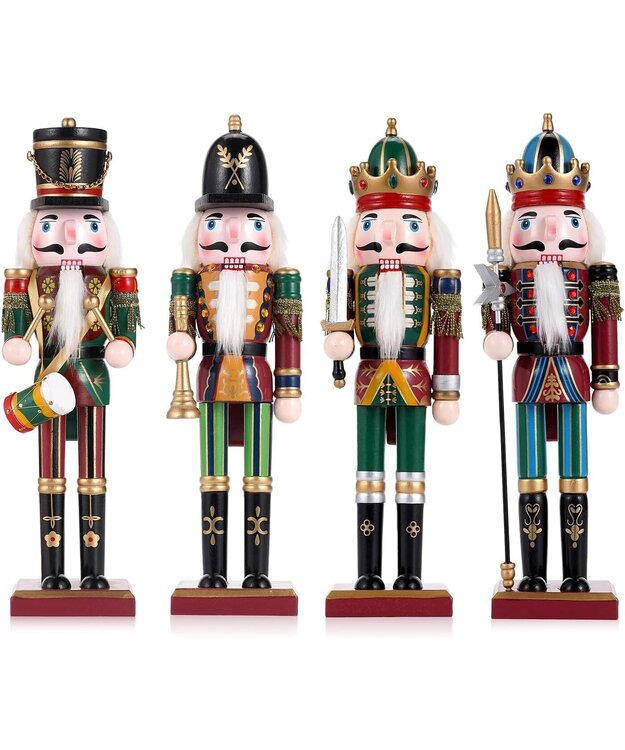 Pähkinänsärkijä-koriste, puinen 30cm