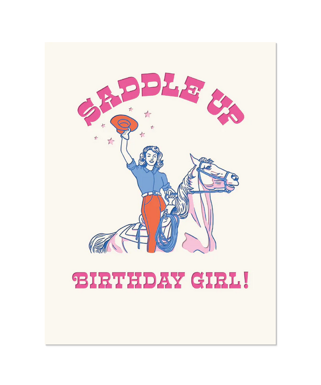 Kortti Birthday - Saddle Up Birthday Girl