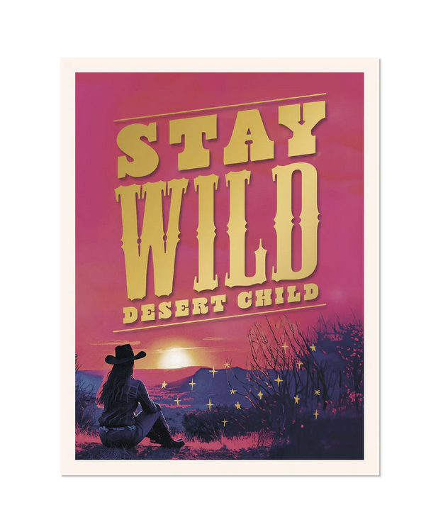 Kortti Birthday - Stay Wild Desert Child