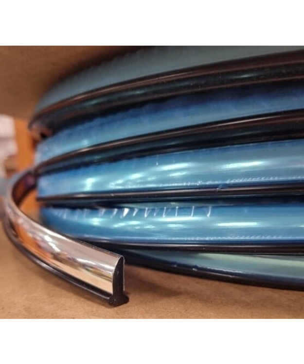 Kromilista / kulmalista taipuisa 5/8"  / 1,59 cm  (metritavara, eur/m)