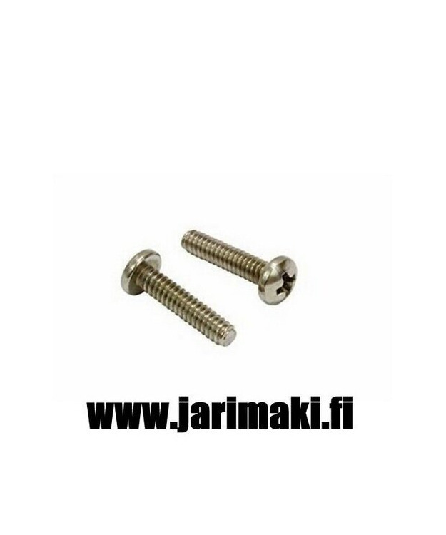 Koneruuvi ruostumaton 8-32X1"