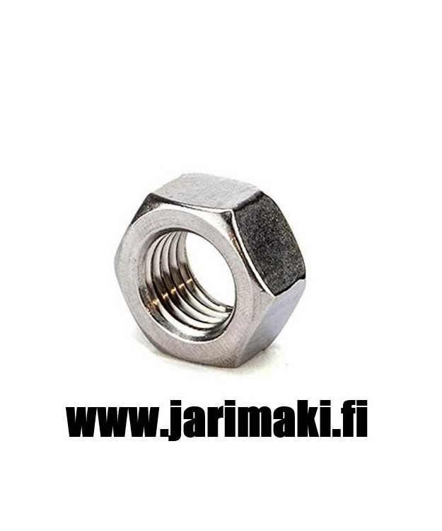 Kuusiomutteri 1/4-20 ruostumaton teräs