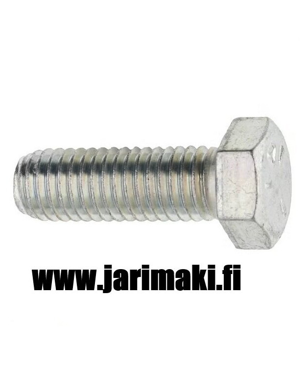 Kuusiopultti 1/2"-13X1" UNC sinkitty teräs 