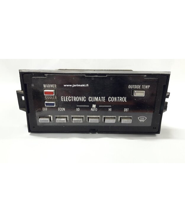 Lämmityslaitteen käyttöpaneeli käytetty Cadillac Deville/Fleetwood 1982-1989