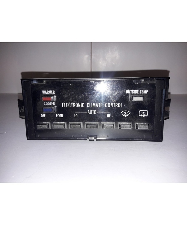 Lämmityslaitteen käyttöpaneeli käytetty Cadillac Deville/Fleetwood 1982-1995