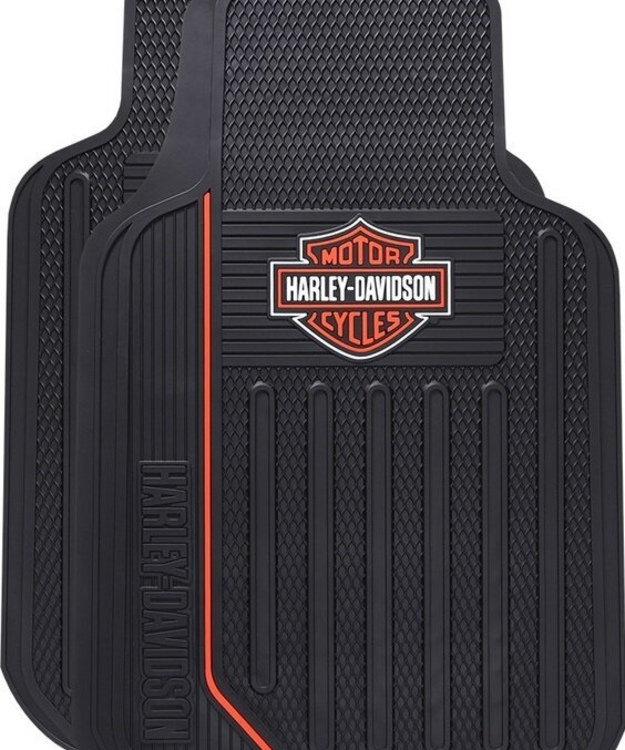 Lattiamattopari Harley-Davidson oranssi