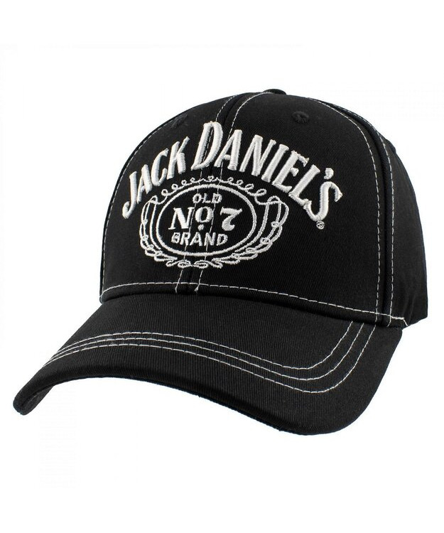 Lippalakki - Jack Daniels, musta