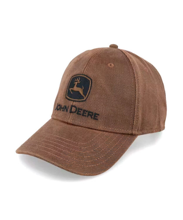 Lippalakki - John Deere ruskea