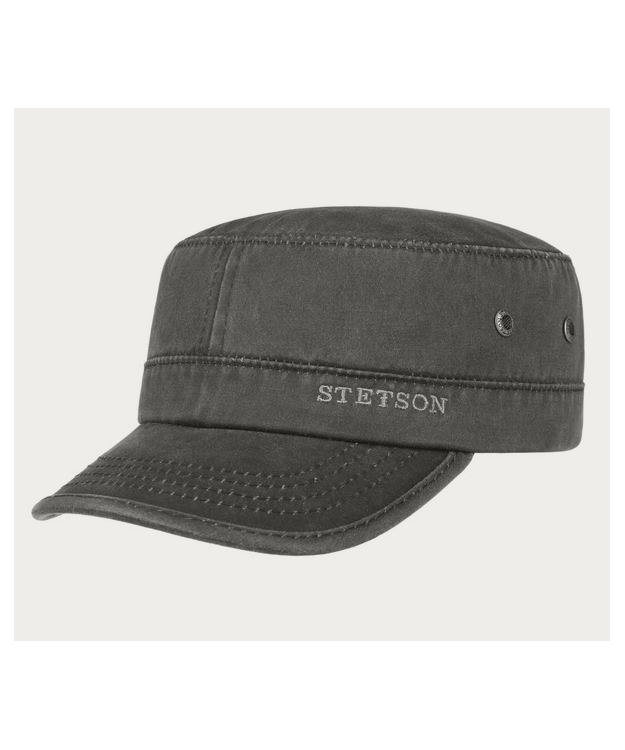 Lippalakki Stetson Army Cap Musta