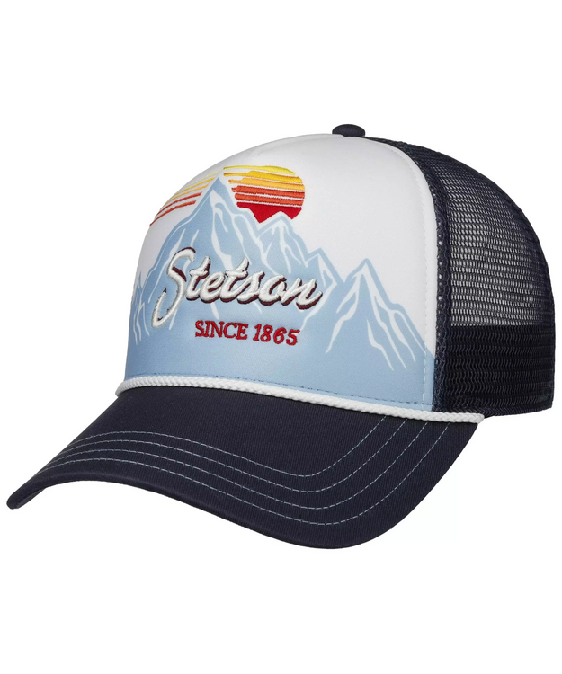 Lippalakki Stetson Trucker Cap Alpine Sunset