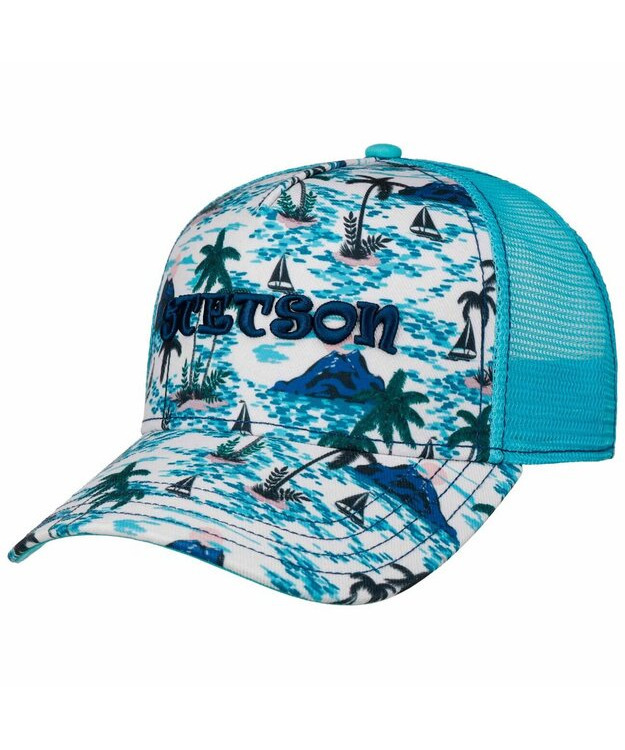 Lippalakki Stetson Trucker Cap Hawaii Boats