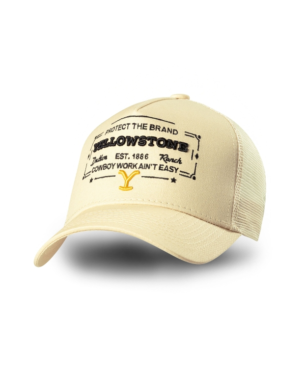 Lippalakki Yellowstone Luonnonvalkoinen