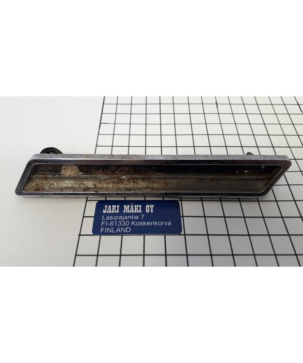 Lokasuojan "Vent Decal" oikea metallia Buick Le Sabre 1970