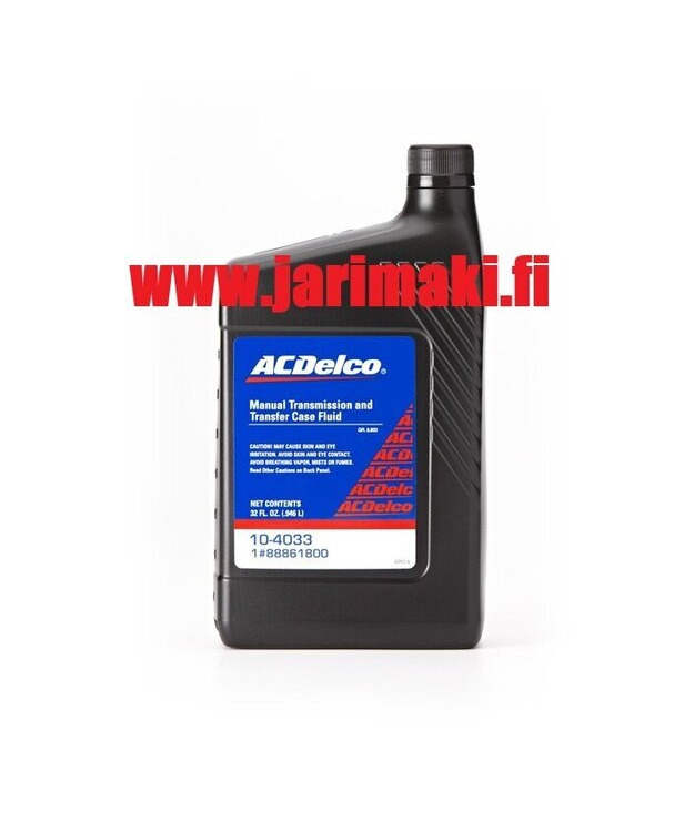 Manuaali-/Jakovaihteistoöljy ACDelco 0.946l