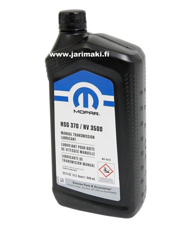 Manuaalivaihteistoöljy Mopar NSG370/NV3500 quart (946ml)