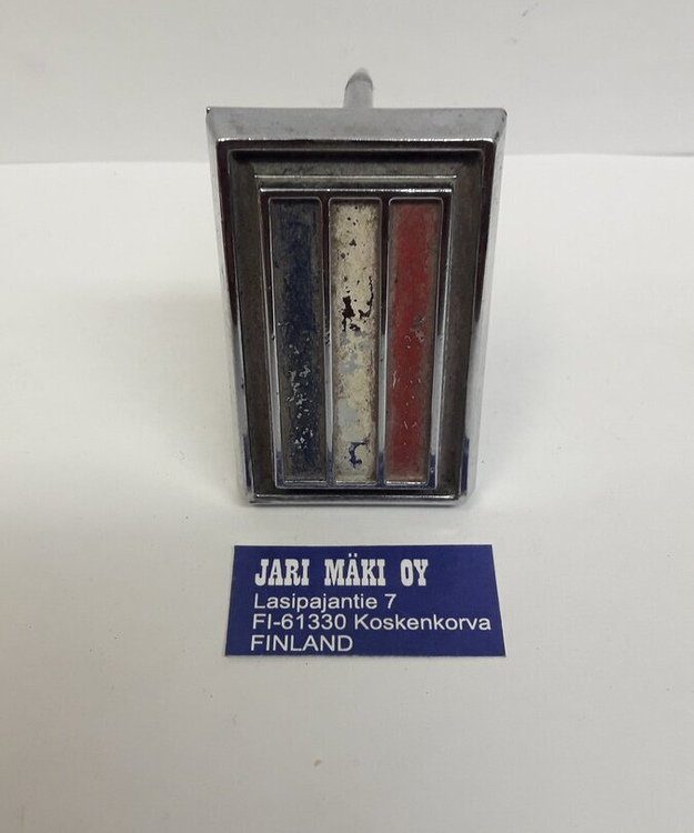 Maskin merkki metallia Plymouth Fury 1969