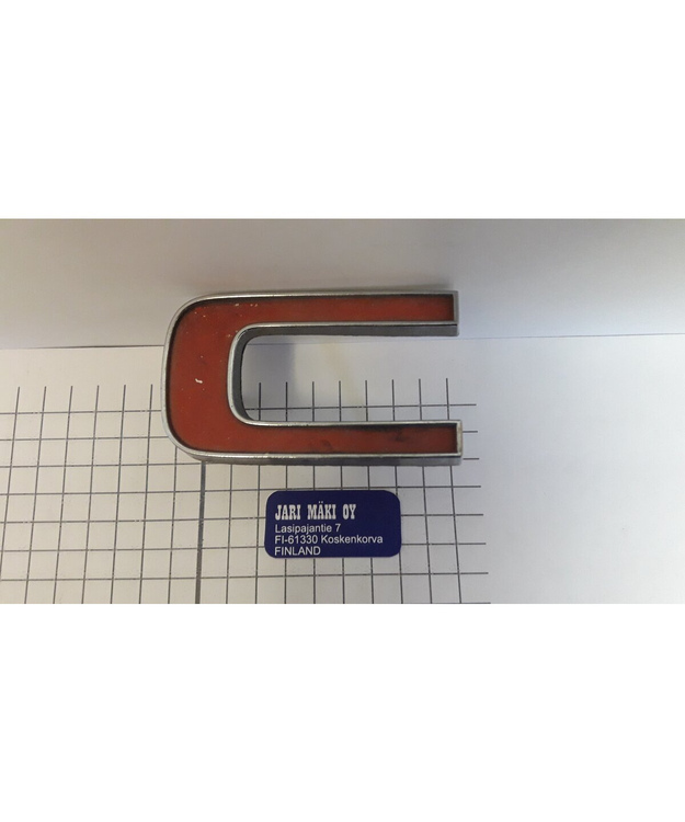 Merkki "C" metallia maskiin GMC Truck 1973-1974