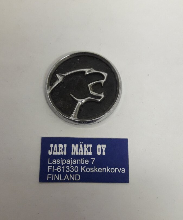 Merkki metallia "Cougar" oikea Mercury Cougar 1980 