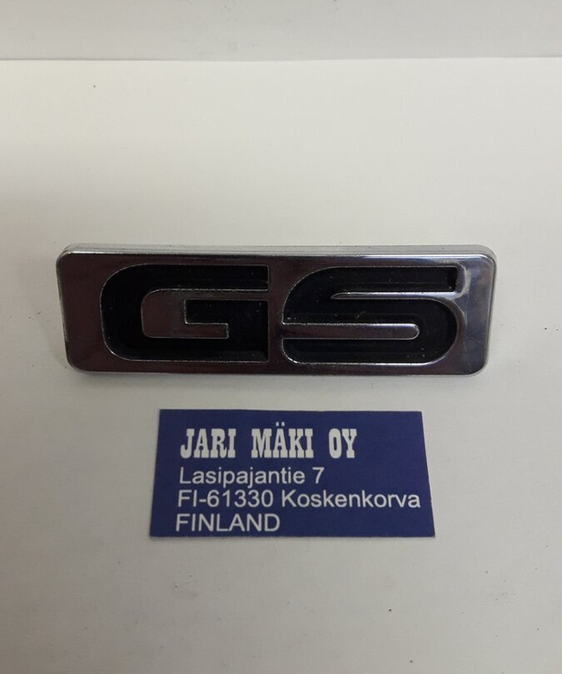 Merkki muovia "GS" Ford