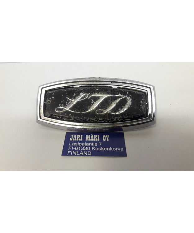 Merkki metallia Ford LTD 1970