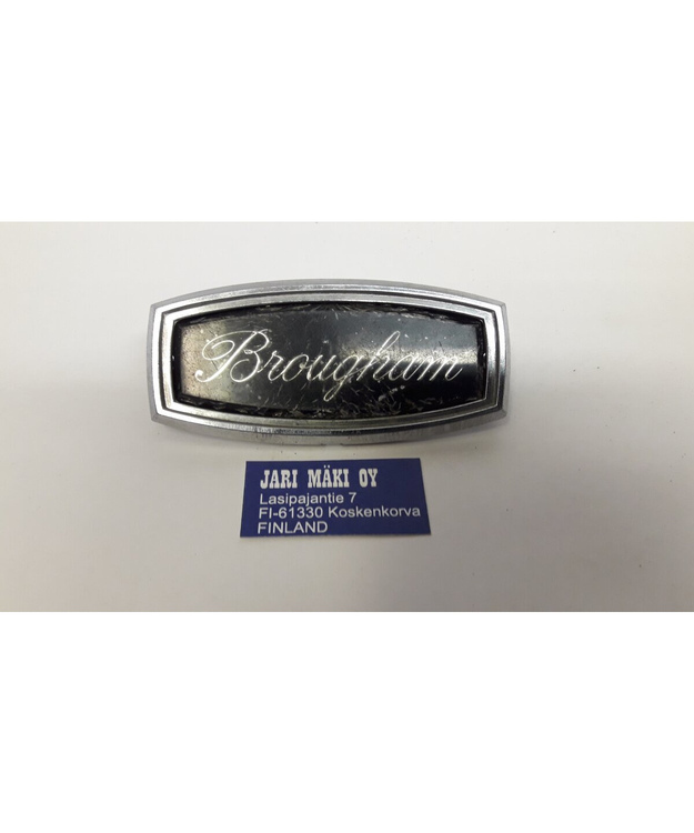 Merkki metallia Mercury Brougham 1970