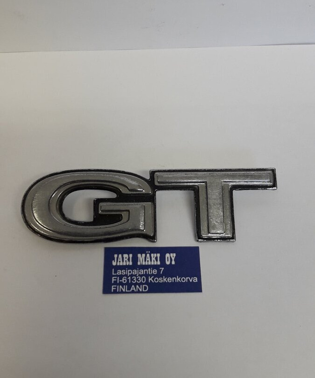 Merkki metallia lokasuojaan Chevrolet Vega GT 1971-1976