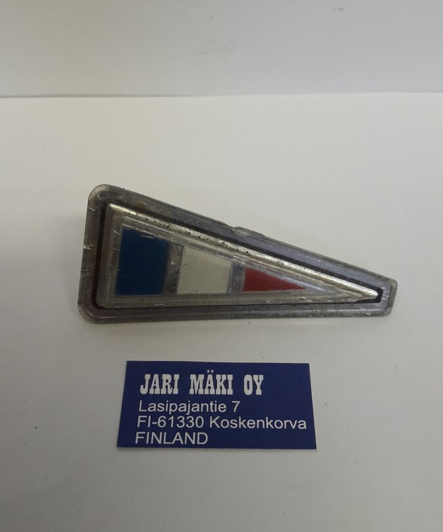 Merkki muovia maskiin Rambler American 1969