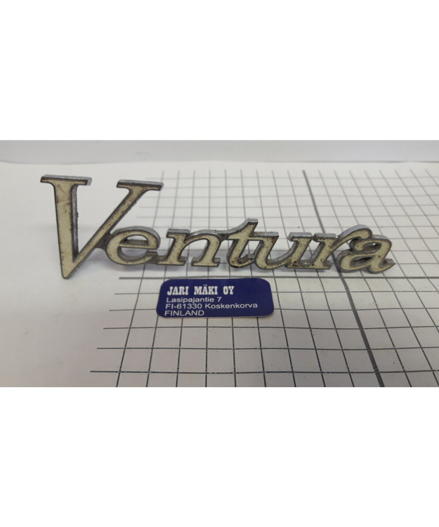 Merkki metalli Pontiac Ventura 1970