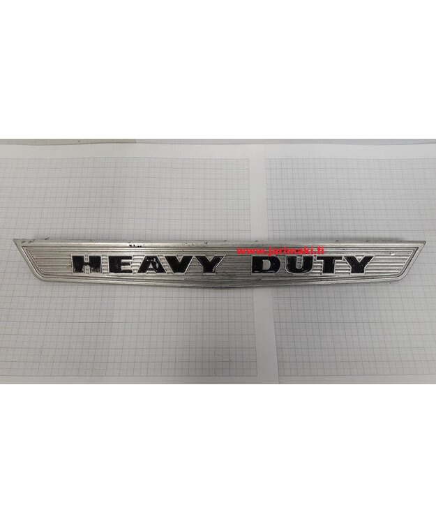 Merkki metallia 12-3/8" Ford Heavy Duty