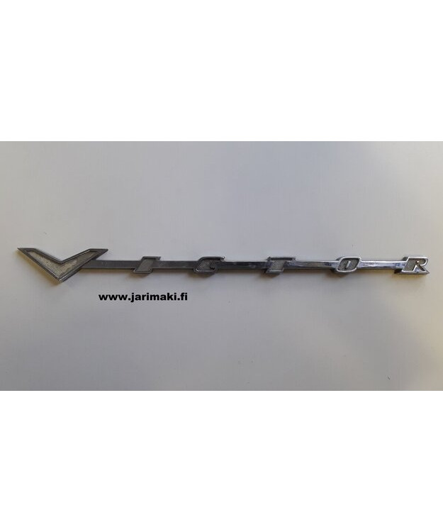 Merkki metallia 15-1/8" Vauxhall Victor 1963